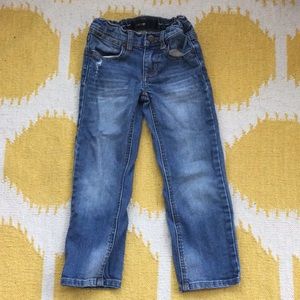 Real denim joe’s jeans. Size 4. W/ adjustable band